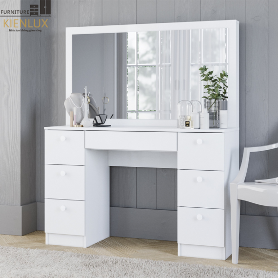 Bàn Trang Điểm Đẹp Gỗ Công Nghiệp MDF-BPKL005